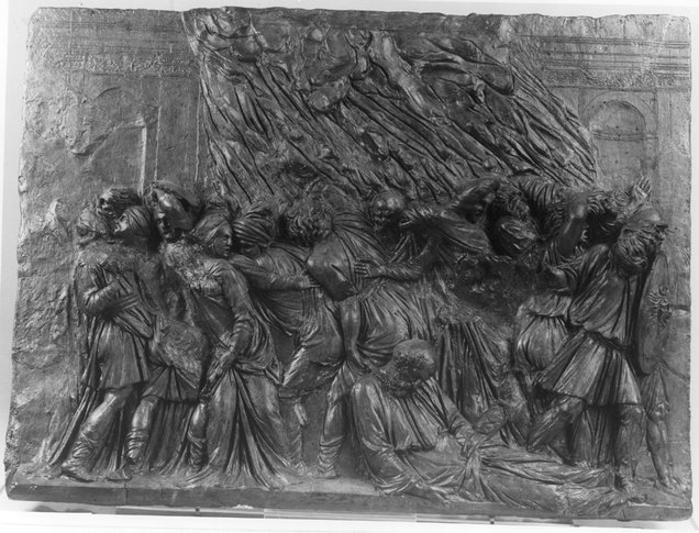 Martirio di San Marco (rilievo) by Tatti Jacopo detto Jacopo Sansovino (sec. XVI 